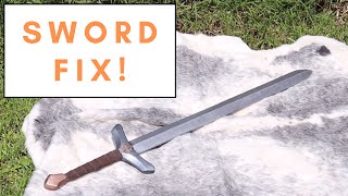 LARP Sword Restoration  Painting Larp Weapons [upl. by Liesa169]