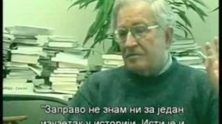 Noam Chomsky on SerbiaKosovo Genocide NATO aggression Pt 1 of 4 [upl. by Leidba]