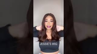 You will love this😍 Jessies Wig wigs wig lacewig lacewigs layer hairstyle wigstyle [upl. by Asilej6]