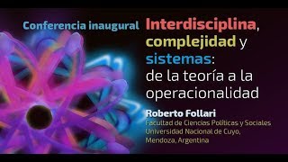 Interdisciplina complejidad y sistemas de la teoría a la operacionalidad [upl. by Renato]