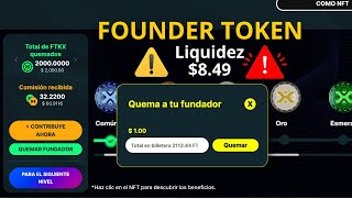 MEGA MAKER Founder Token sin Liquidez Acuñación de NFT [upl. by Hooker435]