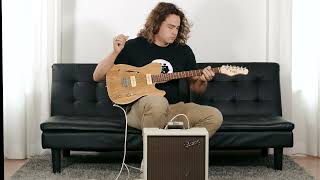 Michael Kelly Thinline Electric Guitar Sound Demo [upl. by Lebanna]