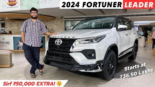 LEGENDER wala FEEL 😍 2024 Toyota Fortuner Leader Edition [upl. by Blackburn]