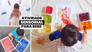 ATIVIDADE SENSORIAL PARA BERÃ‡ÃRIO BEBÃŠ 6 MESES  COORDENAÃ‡ÃƒO MOTORA  EDUCAÃ‡ÃƒO INFANTIL [upl. by Methuselah899]