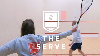 Squash Tips amp Tricks The Serve [upl. by Linoel]