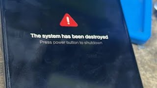 Redmi Note 11 Pro 5G Nv Data is Corrupted  Mi Note 11 Pro How To Fix The System Has Been Destroyed [upl. by Franz]