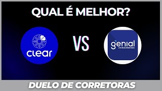 Genial vs Clear Qual a Melhor Corretora para Investir [upl. by Stefano]