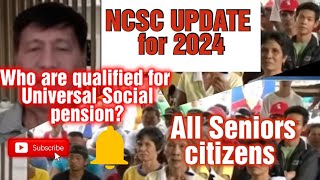 National Commission on Seniors Citizens update for2024 [upl. by Eulalia581]