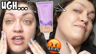 WHY DOES TARTE DO THIS  Tarte Maracuja Tinted Hydrator WEEKLY WEAR Oily Skin Review [upl. by Pavla]