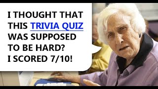 Is this trivia quiz hard [upl. by Odnomor]