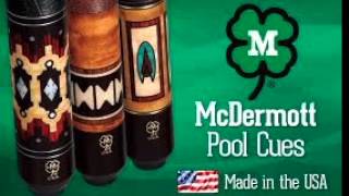 A Indepth Look At McDermott Pool Cues [upl. by Aiker]