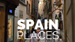 10 Best Places to Visit in Spain  Travel Video [upl. by Lesnah]