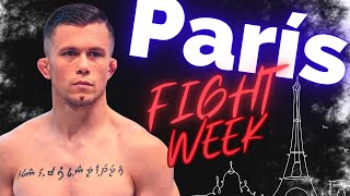 DAY 1 FIGHT WEEK en PARÍS  UFC 2024 DANI BAREZ vs VICTOR ALTAMIRANO [upl. by Kred]