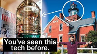 The Invention That Saved a Million Ships  Fresnel Lens Lighthouse Tour [upl. by Airrehs]