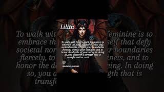 Dark goddess  Lilith [upl. by Silvie]