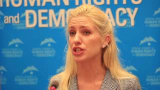 Svitlana Zalishchuk at 2016 Geneva Summit [upl. by Einahpehs]