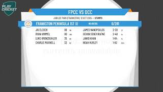 Frankston Peninsula 1st XI v Dandenong 1st XI [upl. by Iret]