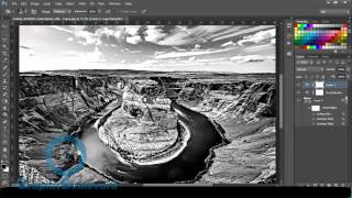 Videotutorial Photoshop CS6 Bianco e Nero con contrasto [upl. by Lyj]