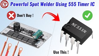 DIY Powerful Mini Spot welding machine [upl. by Tiffany]