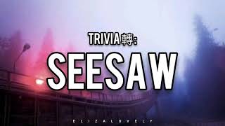 Trivia 轉  Seesaw SUGA BTS PronunciaciónEasy LyricsLetra fácil [upl. by Atela]