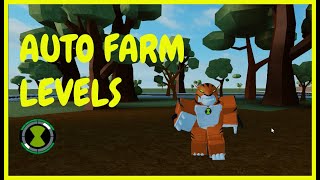 AUTO FARM LEVELS in OMNI X Roblox  LEVEL UP ultra fast   Ben10 Omini X [upl. by Talbert342]