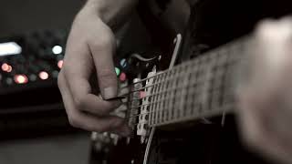 EHX mel9  Elektron Analog Rytm MKII black  Squier Bass VI  The Body band inspiration [upl. by Liek]