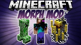 Minecraft Morphing Mod 1710172 Install Guide Included [upl. by Yednarb966]