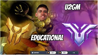 ZENYATTA Educational Unranked to GM in a dva META 81 Winrate [upl. by Ssac]