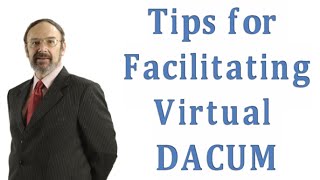 TIPS FOR FACILITATING VIRTUAL DACUMS [upl. by Joktan]