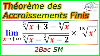 Théorème des Accroissements Finis  TAF  Racine nième  2 Bac SM  Exercice 4 [upl. by Dacey422]