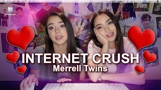 INTERNET CRUSH SONG  Merrell Twins [upl. by Eelrihs]