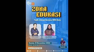 Zona Edukasi Edisi Kamis 21 November 2024 [upl. by Bradshaw971]