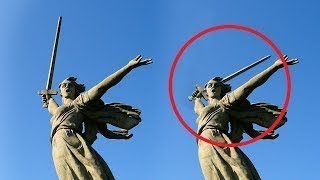 Top 5 Moving Statues Caught On Camera [upl. by Enelyak]