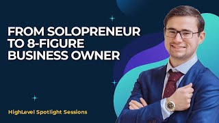 Aleric Heck  From Solopreneur To 8Figure Business Owner [upl. by Htebazila540]