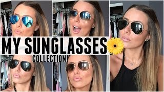 MY SUNGLASSES COLLECTION [upl. by Pachston]