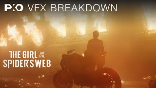 The Girl in the Spiders Web  VFX Breakdown Reel  PIXOMONDO [upl. by Fem8]