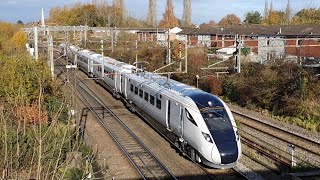 Avanti 805006 on test south of Nuneaton 20th November 2023 [upl. by Naam]