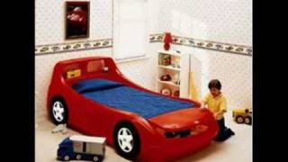 Little Tikes Race Car Bed [upl. by Asirak]