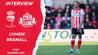 Cohen Bramall  Sunderland H  Postmatch press conference [upl. by Yanetruoc]