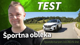 2019 hyundai tucson 16 CRDi HP impression N line  test [upl. by Hintze]