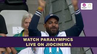 Sumit Antil Dominating The Javelin Finals  Paralympics Javelin Throw Highlights  JioCinema [upl. by Alejoa145]