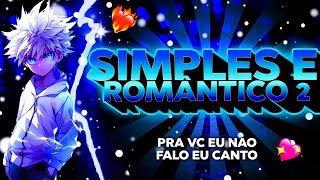 BEAT SIMPLES E ROMANTICO 2 ❤🩹FUNK REMIX PRA VC EU NAO FALO EU CANTO BY DJ AL BEATS [upl. by Alrich]