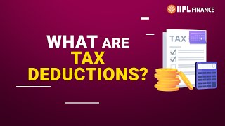 What is a Tax Deduction  Personal Finance [upl. by Thilde10]