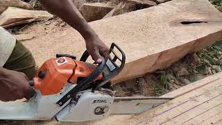 wood cutting India on Honda machine power chaina wood cutting India on machine [upl. by Marjie300]