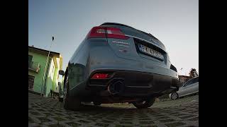 Subaru Levorg HKS Exhaust [upl. by Aerdnaeel75]