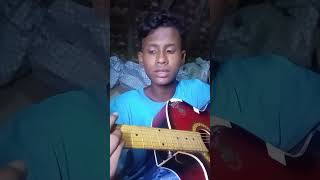 Lakhau hajarau nepali song  pratic on guitar shortfeed [upl. by Ansaev447]