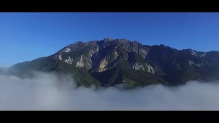 BIRDS EYE VIEW  MT KINABALU [upl. by Kcirdde]