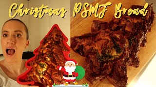 FESTIVE EGG WHITE PROTEIN BREAD Super soft protein sparing bread with crispy bacon and herbs [upl. by Allebara]