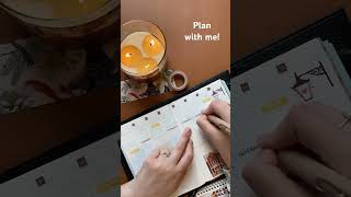 How I plan my week plannercommunity planner stationery bulletjournal [upl. by Plossl]