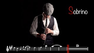 LA VIE EN ROSE  ZAZ  GYPSY JAZZ  SOBRINO CLARINET COVER WITH SHEET MUSIC [upl. by Sigismond]